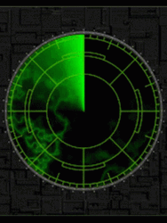 Cool Green Radar Animation GIF