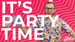 Cool Guy Birthday Party Time  GIF