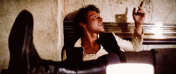 Cool Han Solo Chilling GIF