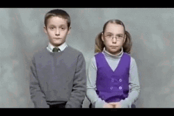 Cool Kids Eyebrows Up Technique  GIF