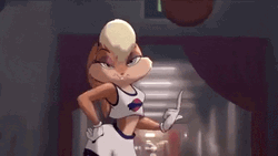 Cool Lola Bunny Basketball GIF