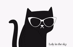 Cool Loly Cat Mmhmm GIF