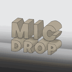 Cool Mic Drop