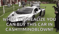 Cool Mind Blowing Car Lamborghini Veneno GIF