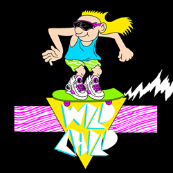 Cool Mullet Kid Wild Child GIF