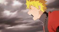 Cool Naruto Angrily Running GIF