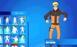 Cool Naruto Dance Moves GIF