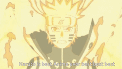 Cool Naruto Flaming GIF