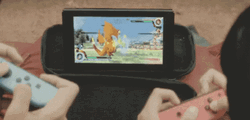 Cool Nintendo Switch Set Up GIF