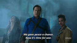 Cool Old Man Wants War GIF