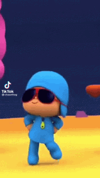 Cool Pocoyo Swaying Dance  GIF