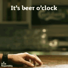 Cool Slide Beer O'clock GIF
