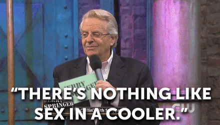 Cooler Jerry Springer GIF