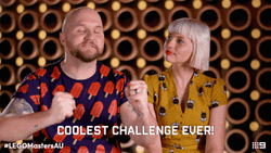 Coolest Challenge Ever Lego Masters Australia GIF