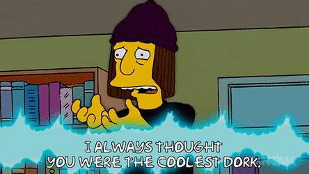 Coolest Dork The Simpsons Jimbo Jones GIF