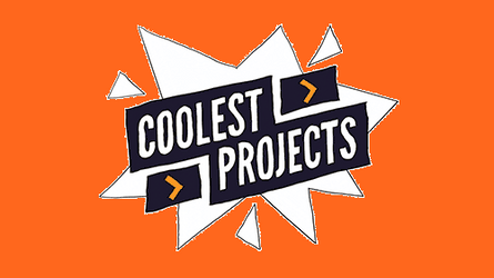 Coolest Projects Text Animation GIF