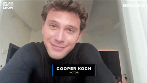 Cooper Koch Smiling At Camera GIF