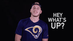 Cooper Kupp Hey Whats Up GIF