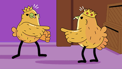 Copy The King Chicken GIF
