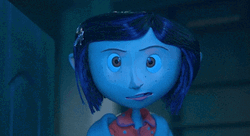 Coraline Looks Very Intrigued GIF