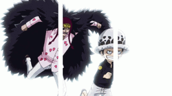 Corazon One Piece Kicking GIF