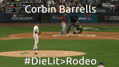 Corbin Barrells Pitching Baseball Game GIF