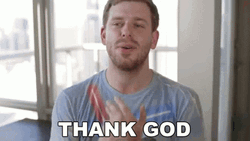 Corey Vidal Thank Goodness GIF