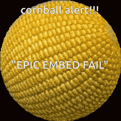 Cornball Saying Epic Embed Fail GIF