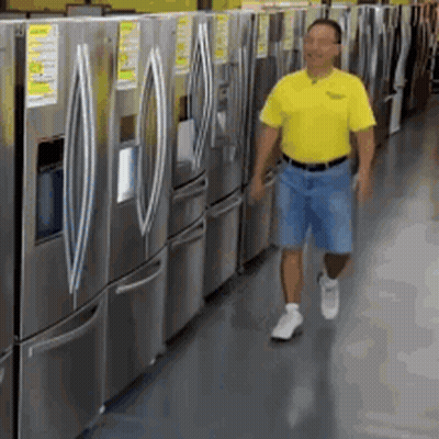 Cornbread Refrigerator GIF