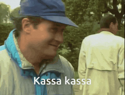 Corner Of Room With Door And Blue Tiles GIF