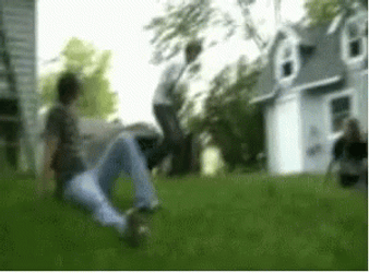 Cornhole Game Fail GIF