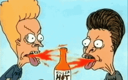 Cornholio Beavis And Butthead Hot Sauce GIF