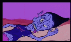 Cornholio Butthead Psychedelic Dream GIF