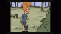 Cornholio Peek A Boo GIF
