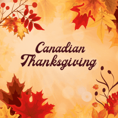 Cornucopia And Cross Happy Thanksgiving Blessings GIF