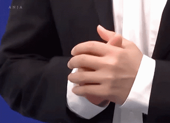 Corporate Man Cracking Knuckles GIF