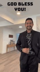 Corporate Man God Bless You GIF