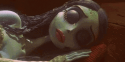 Corpse Bride Emily Crying In Sleep GIF
