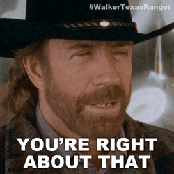 Correct Chuck Norris You're Right About That GIF