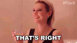 Correct Flack White Lady That's Right GIF