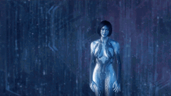 Cortana Fictional Character Disappear GIF
