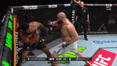 Cortes Acosta Vs Gaziev UFC Fight GIF