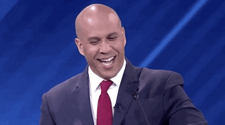 Cory Booker No! GIF
