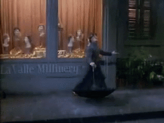 Cosmo Brown Singing In The Rain GIF