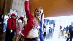 Cosplay Comic-Con Harley Quinn GIF
