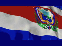 Costa Rica Flag Coat Of Arms