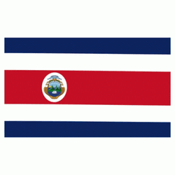 Costa Rica National Flag GIF