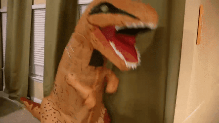 Costume T-Rex Angry GIF