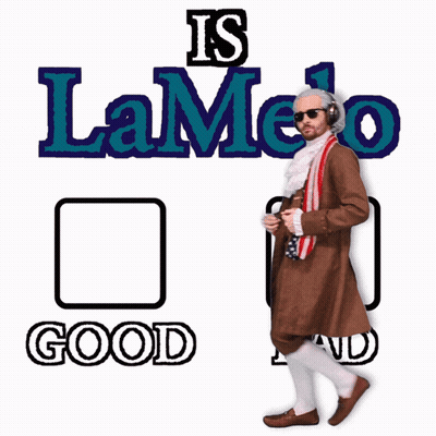 Costumed Man Checking Is Lamelo Good And Bad GIF