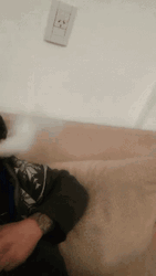 Couch Guy Vape Smoke GIF